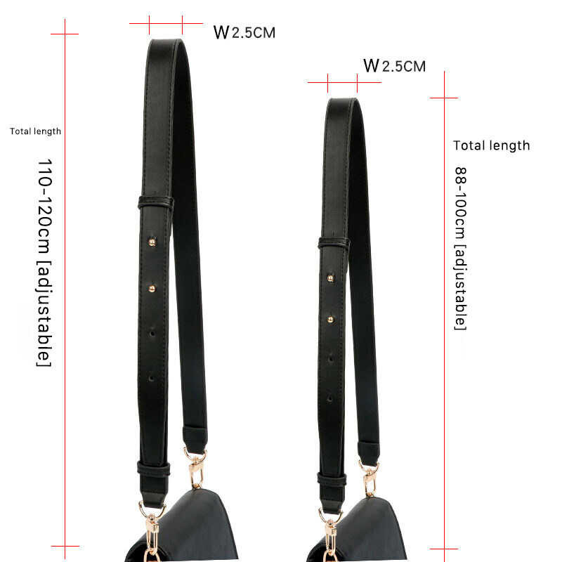Dermis Belt Portable Strap Underarm Strap Adjustable Accessories Bag Crossbody Transform Bag Acces