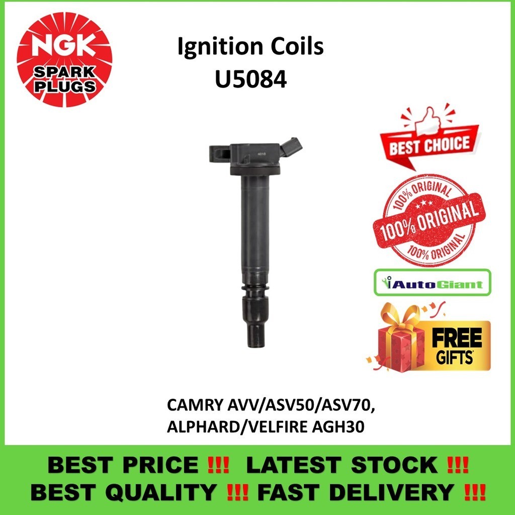 NGK U5084 - 90919-02256 (CAMRY AVV/ASV50/ASV70, ALPHARD/VELFIRE AGH30)