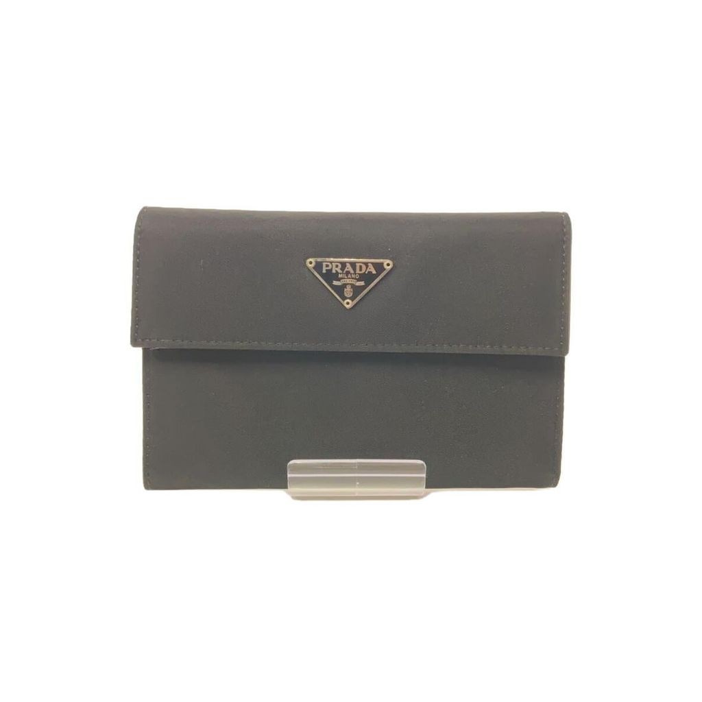 Prada Wallet Nylon Black Mens Direct from Japan มือสอง
