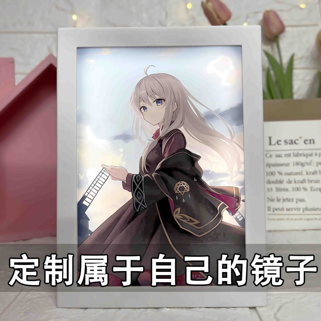 🔥ของแท้🔥 Picture Customized Mirror Lamp Birthday Gift For Girls Best Friends And Boys Niche High-