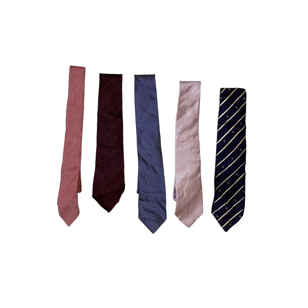 Ties MEN 5 ชิ้น A Week Japan นําเข้า Preloved IND7547