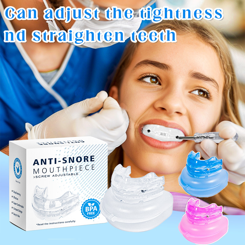 Anti Snore Bruxism ปาก Guard หยุดกรน Mouthpiece ฟัน Bruxism Sleeping Aid Apnea อุปกรณ์ Night Anti-Snoring ปาก Guard