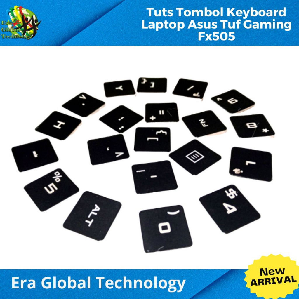 Tombol Original Keyboard Key Asus TUF Gaming FX505 FX505D FX505DY FX505DD FX505DT