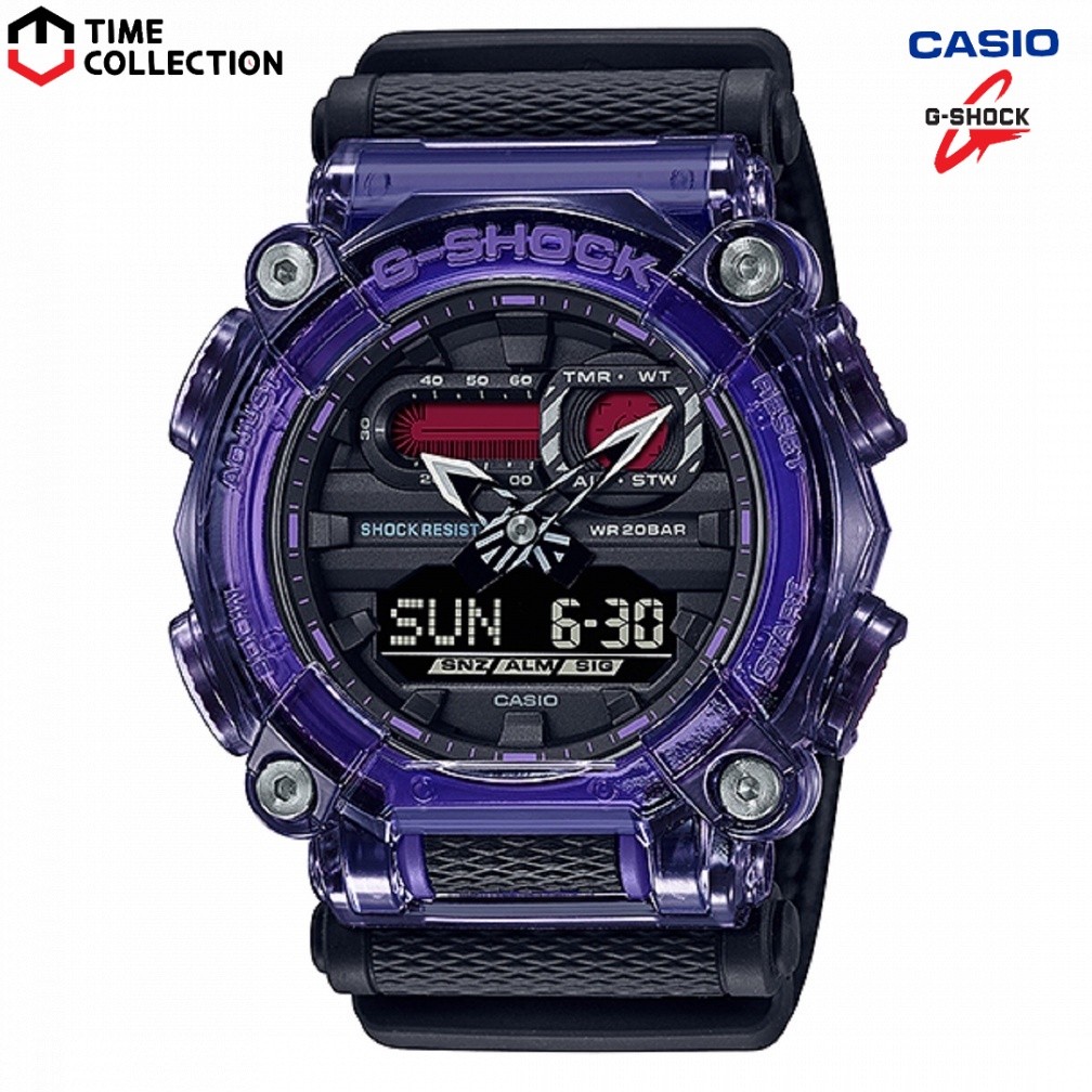 Casio G-shock GA-900TS-6A นาฬิกาสายยางอะนาล็อกดิจิตอลสําหรับผู้ชาย