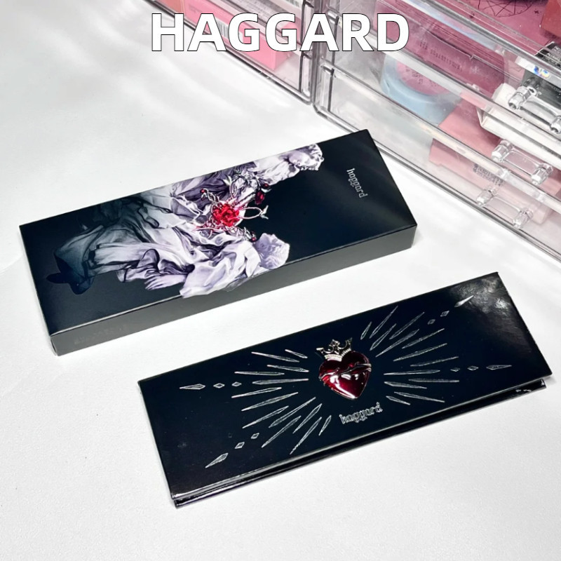 HAGGARD อายแชโดว์พาเลทเอิร์ธโทนเปลี่ยนสีมุกด้าน