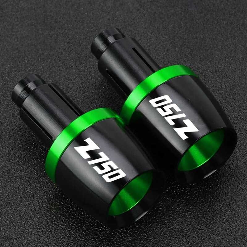 KAWASAKI สำหรับ Z 750 Z750 Z750L Z750R Z750S ปี 2006-2023 2022 2021 ปลอกแฮนด์บาร์สากล ปลายบาร์ ฝาปิด