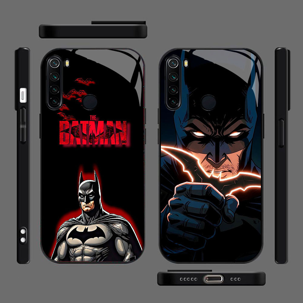 MK-54 DC Batman Liquid HD Glass Casing สําหรับ Samsung J7 Prime J6 J4 Core Pro Plus Note 9