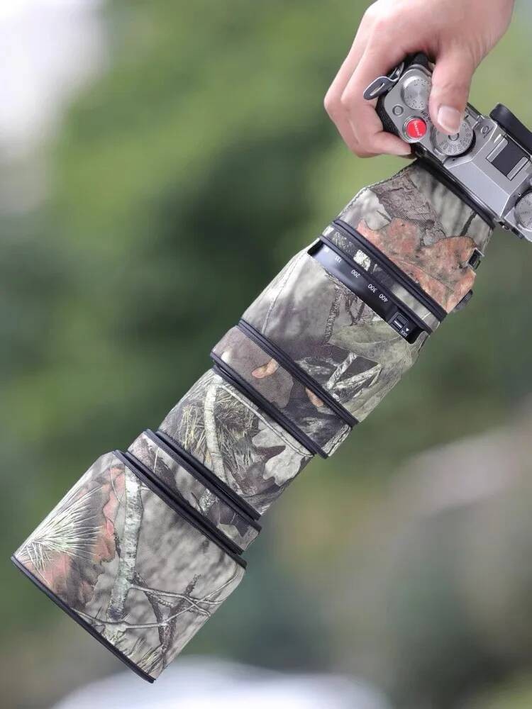 NIT CHASING BIRDS เลนส์พรางสําหรับ Fujifilm XF 100 400 F4.5-5.6 R LM OIS WR เลนส์กันน้ําและกันฝนฝาคร