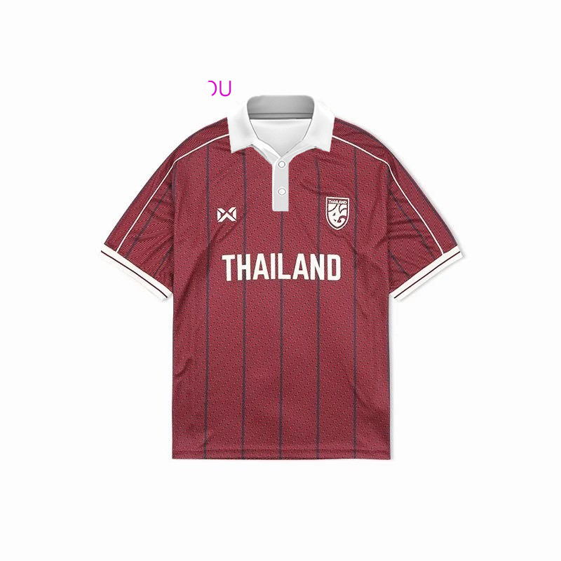 เสื้อโอเวอร์ไซส์ คอวี WARRIX Oversize 2024/25 เสื้อทีมชาติไทย THAILAND JERSEY 243FBATH10 ราคา ถูกที่สุด ดีลบีเคเค แกลเลอรีภาพที่ 9