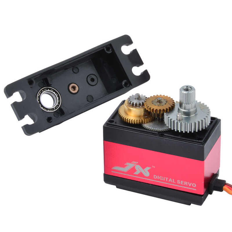 ➧ JX Servo 8Kg 9Kg 15Kg 20Kg 25Kg 180 300 ° 360 °มอเตอร์เกียร์โลหะมาตรฐ