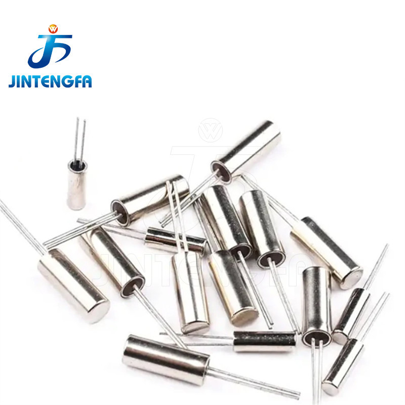 1000 ชิ้น/ถุง 32.768 KHZ 32.768K 3*8 มม.กระบอกควอตซ์ Resonator 32.768KHZ Oscilator ควอตซ์คริสตัล 12.