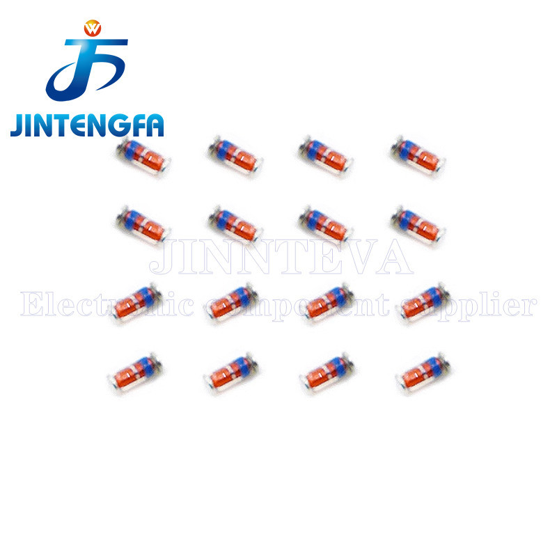 Patch ไดโอดหลอด 2500PCS 0.5W 1/2W Zener ไดโอด LL34 1206 ZMM 2.2V 2.4V 3V 3.3V 3V3 4V7 5V1 5V6 6V8 7V