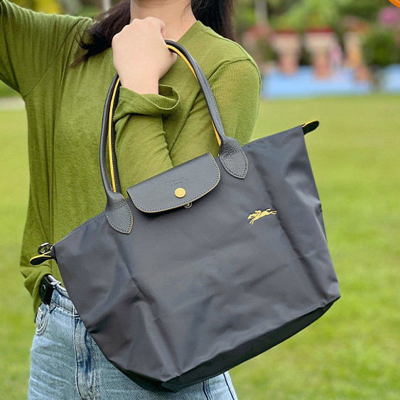 ♞กระเป๋า Longchamp แท้ neo Le Pliage tote bag ขนาด L*M หูยาว กระเป๋าช้อปปิ้ง พับเก็บได้ vds