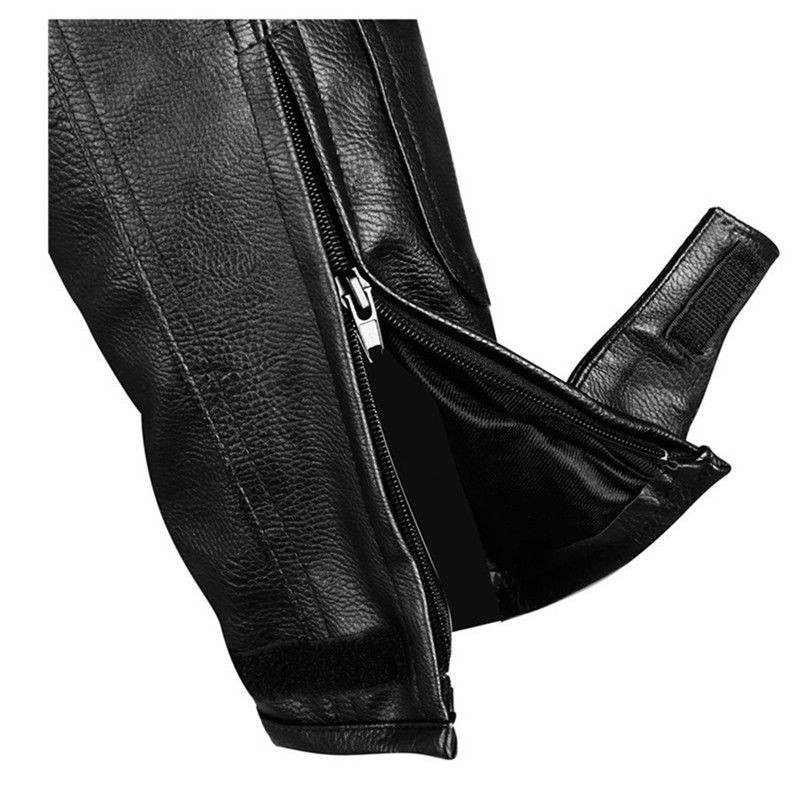 hot🔥การประกันคุณภาพ🔥 Duhan DK-05PU Leather Pants Motorcycle Racing Pants Motorcycle Riding Pants