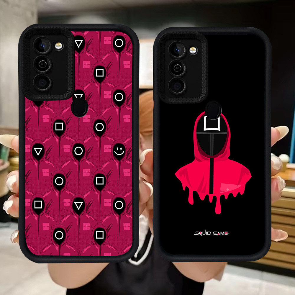 SAMSUNG Q47 ปลาหมึกเกมปลอกอ่อนสําหรับSamsung A7 A30s A50 A11 M11 A20 M30S A30 A20S A10S A10 M21 A50s