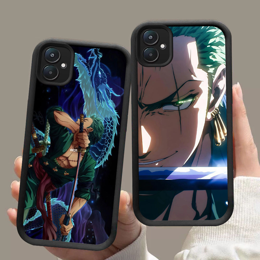 DF-93 One Piece Zoro หรูหราปลอกอ่อนสําหรับ Xiaomi Redmi 13C 14 13T 14T A2 A1 K60 Ultra Poco C65 M4 P