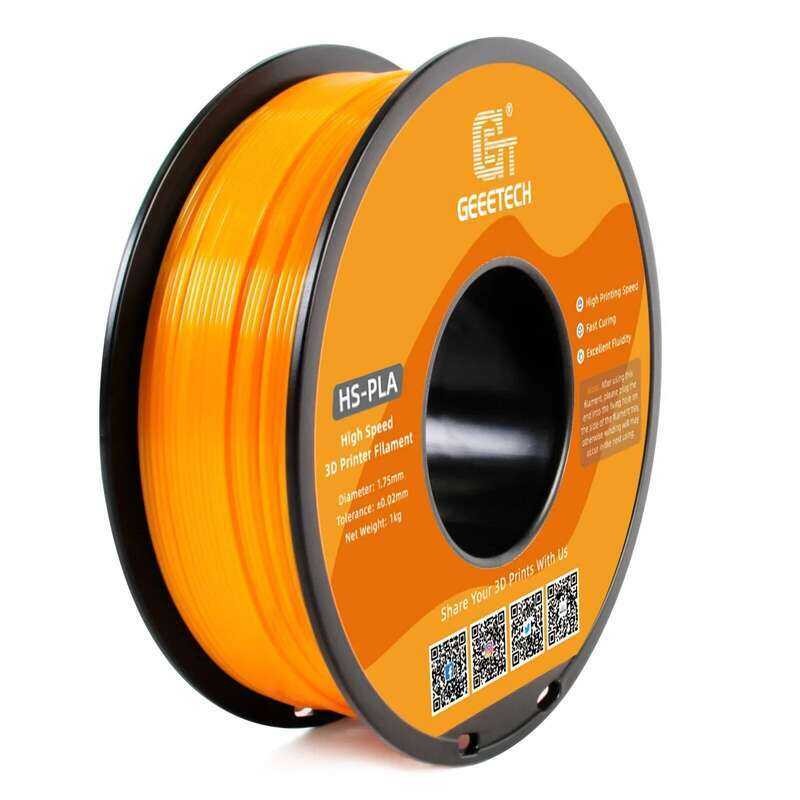 วัสดุ GEEETECH PLA 1.75mm 1kg 1 spool,Better Liquidity, Fast Curing, HS-PLA High-Speed 3D Printing F