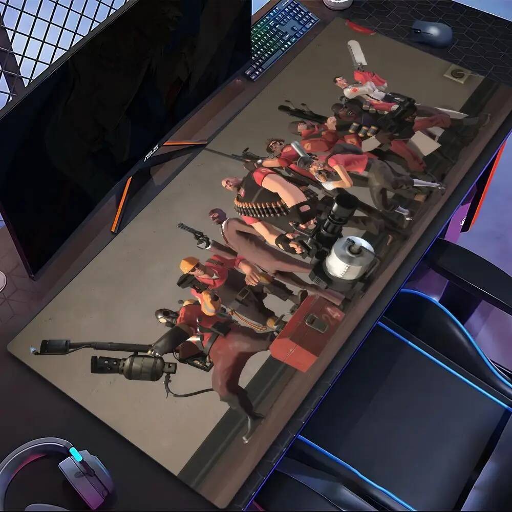 Varmilo Team Fortress 2 แผ่นรองเมาส์แท็บเล็ตแผ่นรองเมาส์แล็ปท็อป xl แผ่นรองเมาส์เดสก์ท็อป, แผ่นรองคี