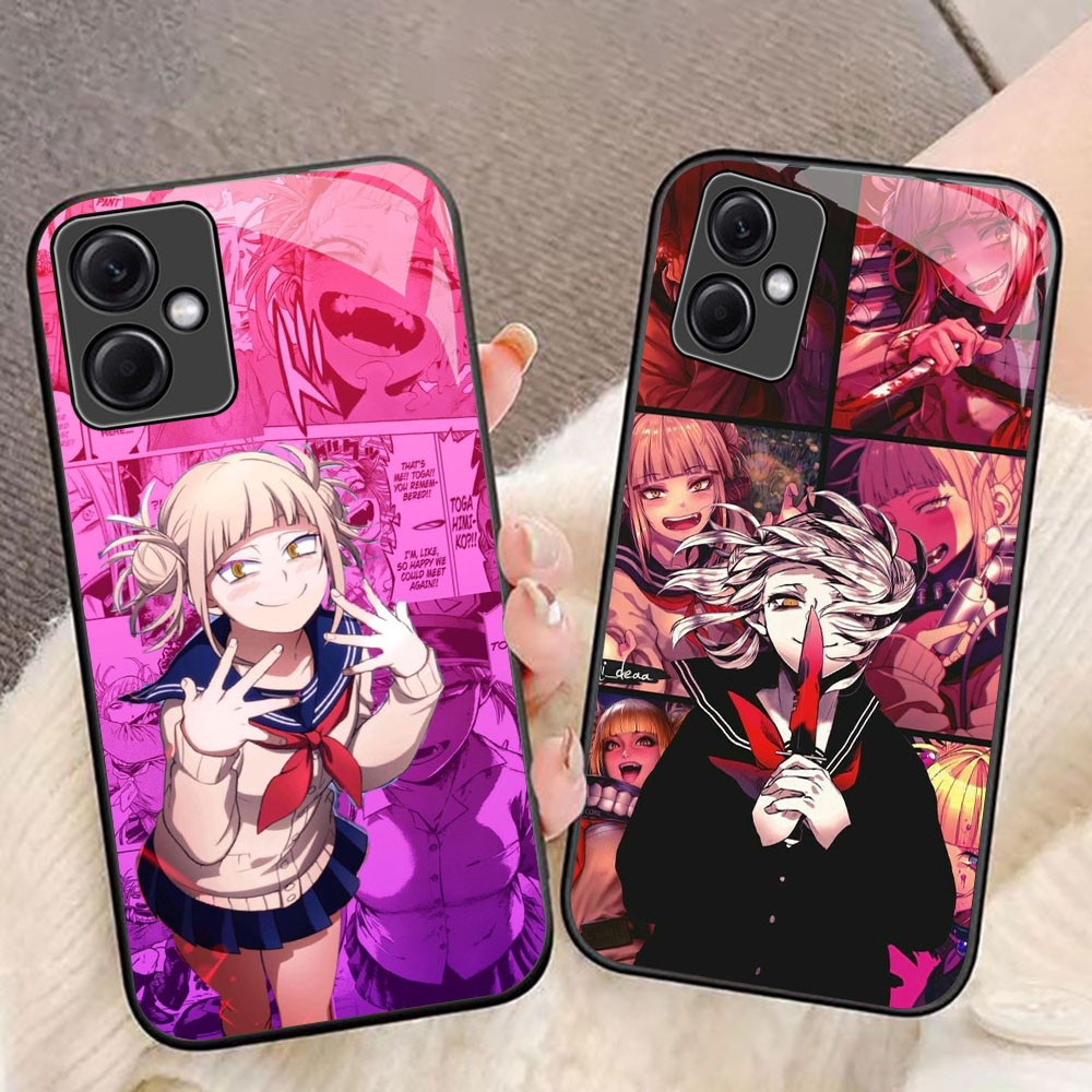 MK-71 Himiko Toga Liquid HD Glass Casing สําหรับ Xiaomi Redmi 12 13 Note 12 13 Poco X5 Pro