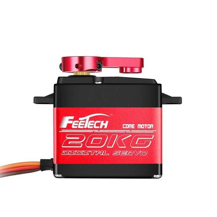 ➧ FEETECH โลหะเซอร์โวดิจิตอล 40Kg 35Kg 30Kg 25Kg 20Kg กันน้ำ Brushless