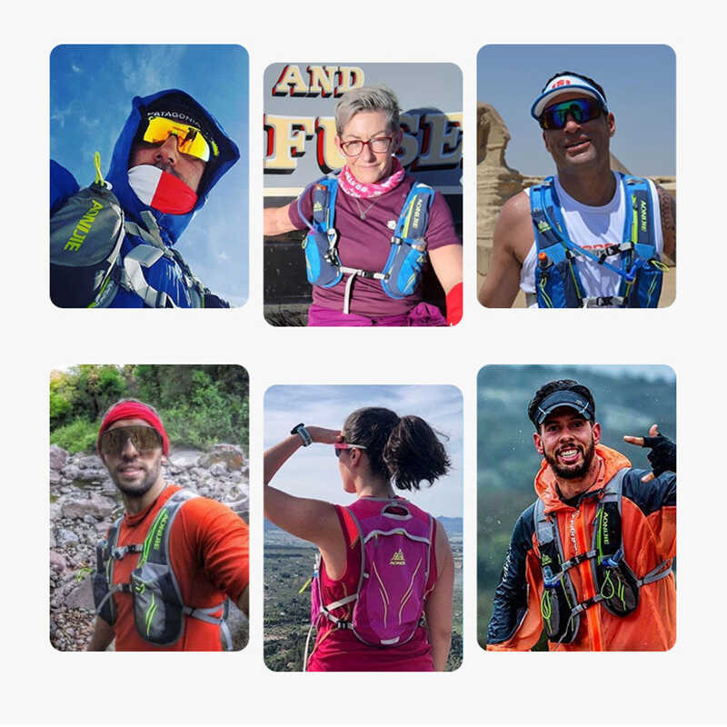 AONIJIE E885 Hydration กระเป๋าเป้สะพายหลัง Rucksack กระเป๋าเสื้อกั