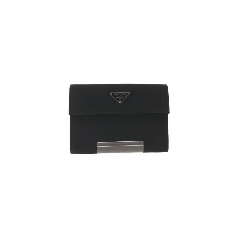 Prada Wallet Nylon Womens Black Direct from Japan มือสอง
