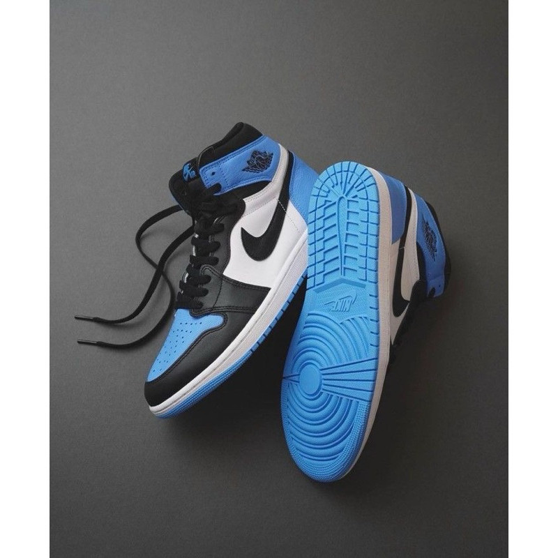 az ♞,♘Air Jordan 1 Retro High OG UNC Toe ของแท้ พร้อมส่ง