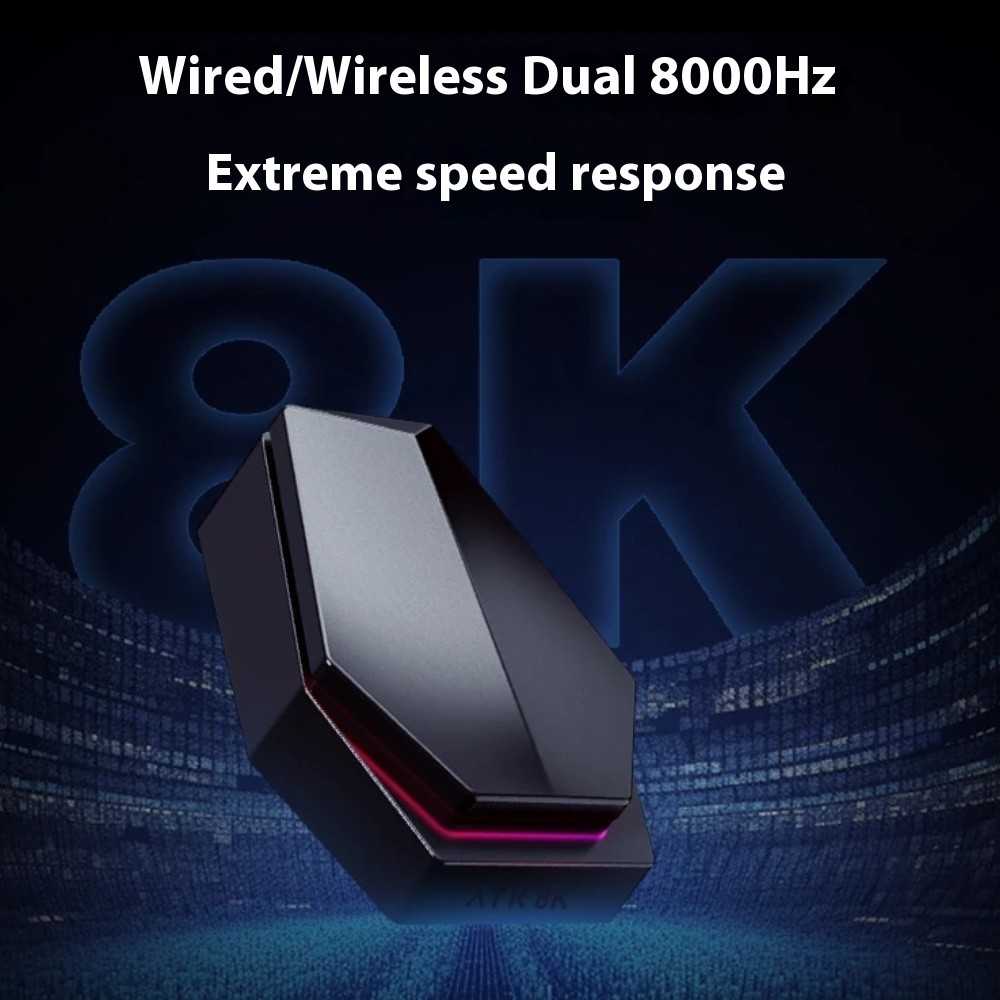 Blazing ATK Sky Mouse Z1 VGN vxe 2.4G เมาส์ Paw3950ultra แบบมีสาย8K เมาส์น้ำห