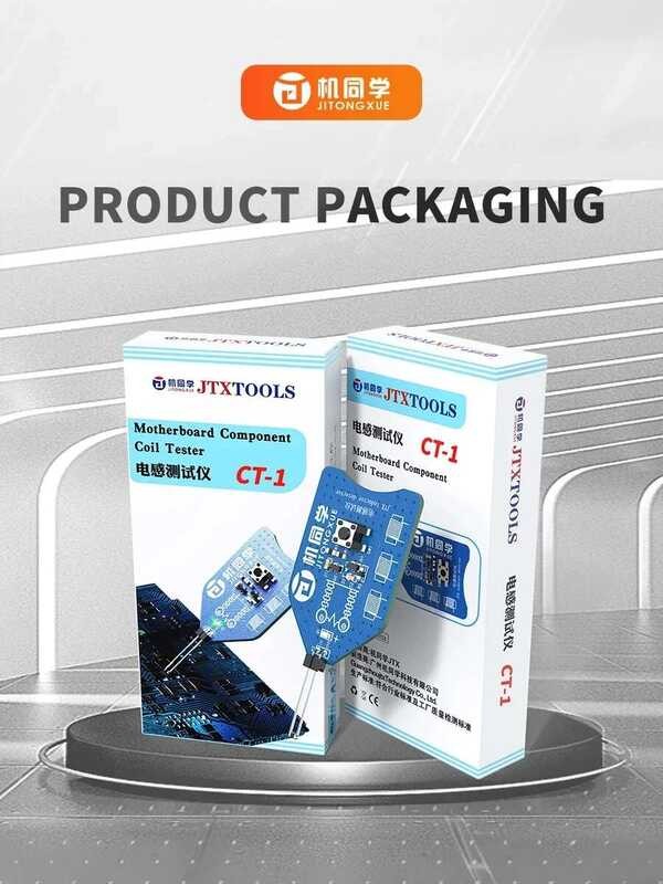 JTX ตัวทดสอบคอยล์ส่วนประกอบเมนบอร์ด CT-1 เครื่องมือตรวจสอบข้อผิดพลาดอย่างรวดเร็วสำหรับซ่อมบอร์ดพีซี