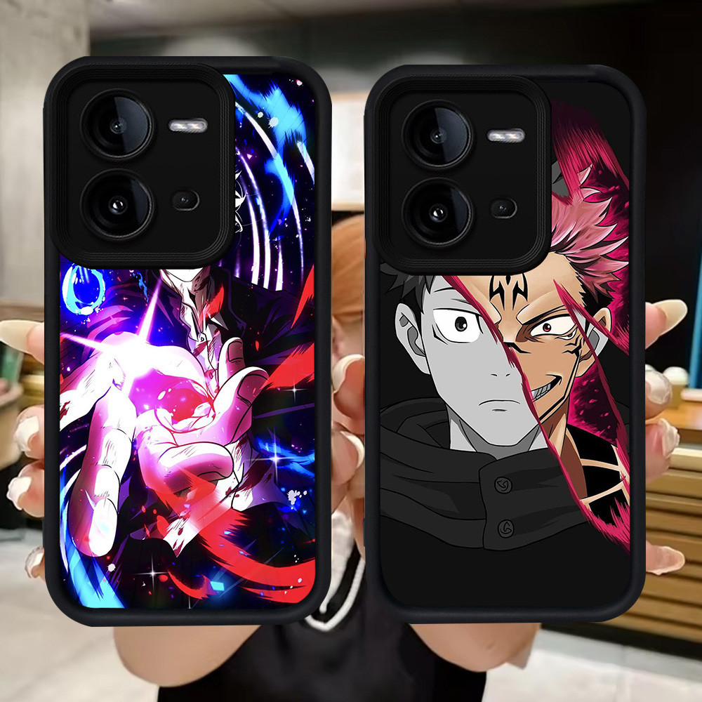 Q4 Jujutsu Kaisen นุ่มสําหรับ VIVO Y51 Y200 V25E V50 Y33 Y51S Y31 V23 Y53s Y51A V23E Y75 V25 5G V50 