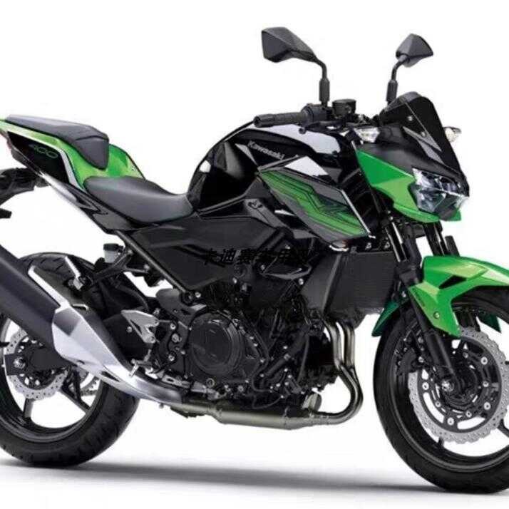 เหมาะสําหรับ z400 เดิมรถด้านหน้ากระจกกระจกแว่นตา แฟริ่ง รถจักรยานยนต์สไตล์ใหม่ z400