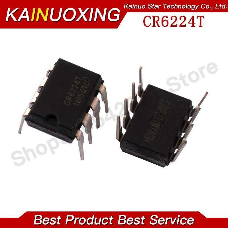CR6848T 10ชิ้น DIP-8 CR6848 SG6848 CR6848 CR6842T CR6842 CR5228T CR6238T CR6238 CR6853T CR6853 CR622