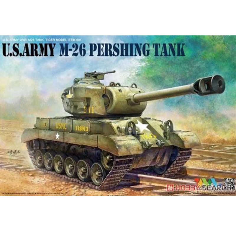 รถถัง TIGER MODEL TIG501 รุ่น Q แบบอเมริกัน M26 Pershing