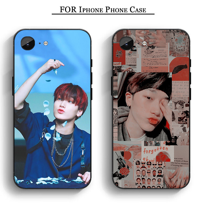 LH185 โลโก้ kpop ATEEZ iPhone 11 12 Pro Max Mini 6 7 8 Plus Plus 6S X XS Max XR SE Soft Case