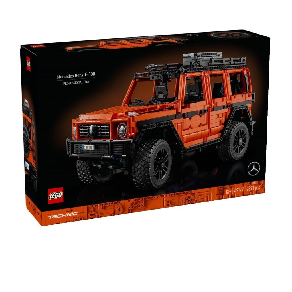 LEGO 42177 Technic Mercedes-Benz G 500 PROFESSIONAL Line Building Toy Set (2891 ชิ้น)