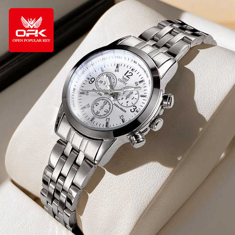 ใหม่ OPK 100% นาฬิกาข้อมือ นาฬิกา ผู้หญิง แท้ กันน้ำ ส่อ
