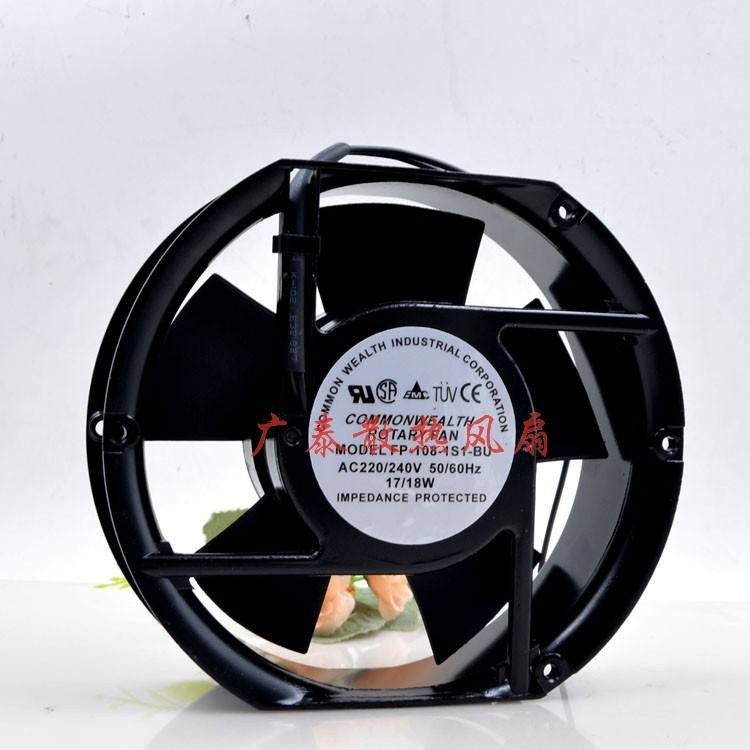 Original Sanxie FP-108-1S1-BU 12038 220V 12 ซม. 0.13A ลวดทองแดงพัดลม AC