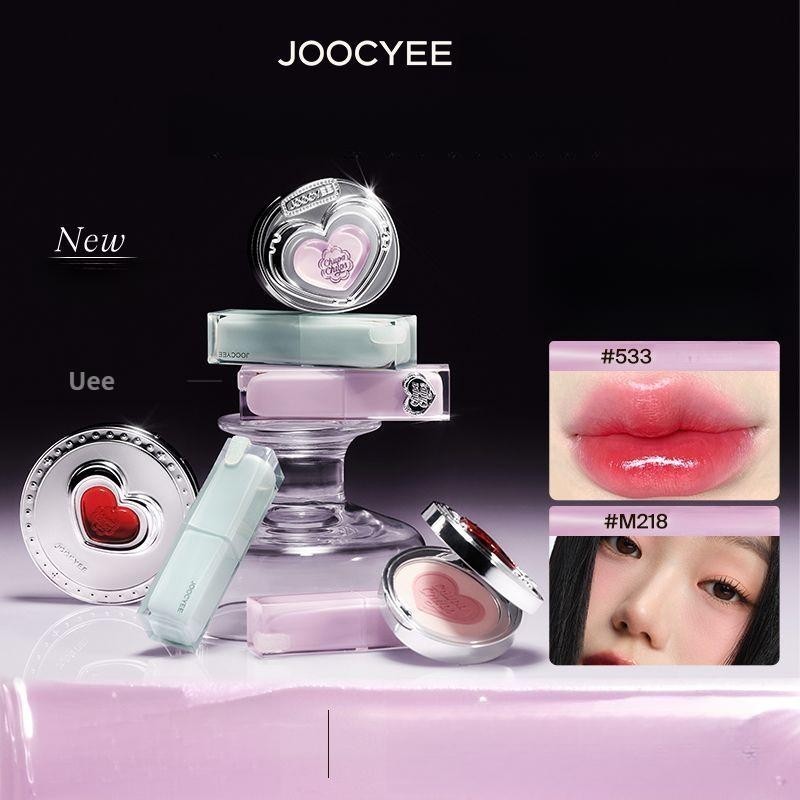 Joocyee Lipstick Blush Blush Cream Pressed Powder