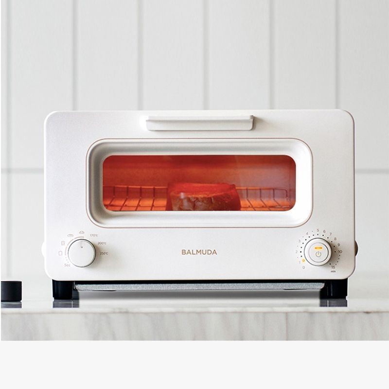 hot🔥การประกันคุณภาพ🔥 BALMUDA K05D Steam Electric Oven Mini Small Household Multi-functional Bakin