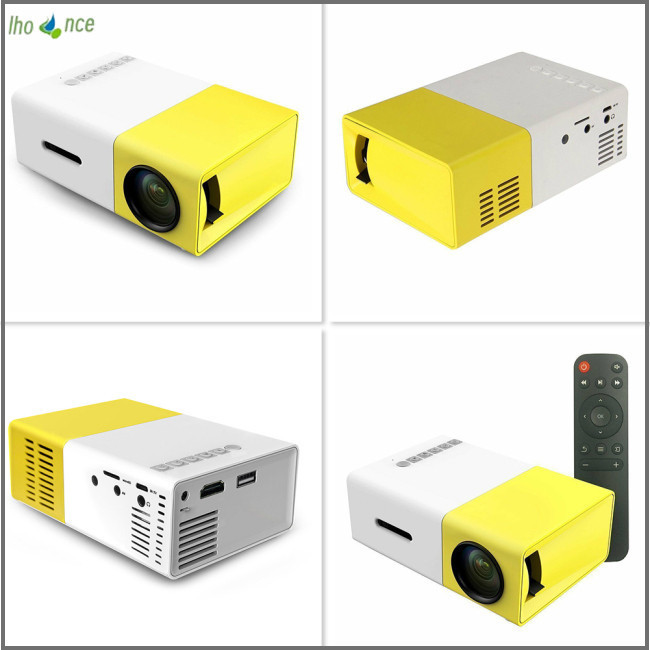ราคาล้างสต๊อก!! Yg300 Portable Projector HD 1080P Mini Video Projector Home Video Smart Projectors
