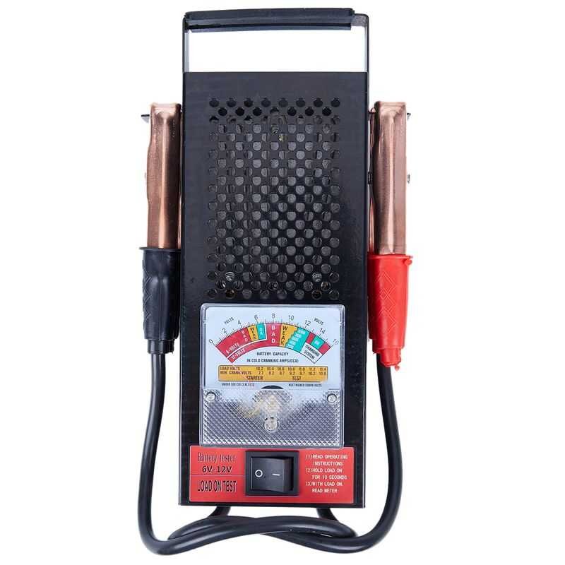 Battery 🍀 Load Tester 100 Amp 12V Car 6V 6 Volt For 12 Nics Truck Type-Ro2