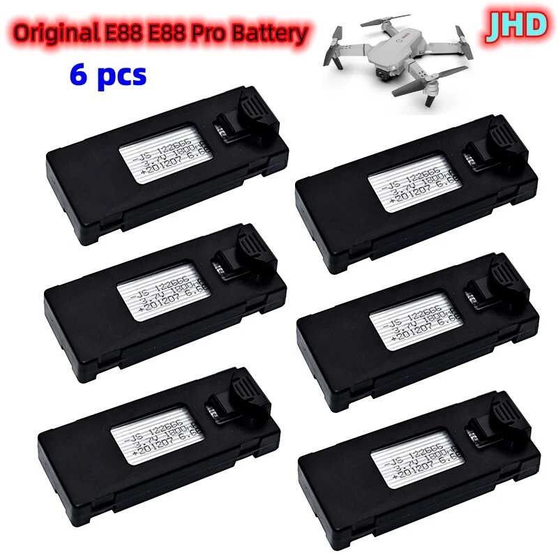 Δ JHD สำหรับ Ls-E525 E525 มินิรีโมทคอนโทรล Battery 4K Drone E88 PRO เค