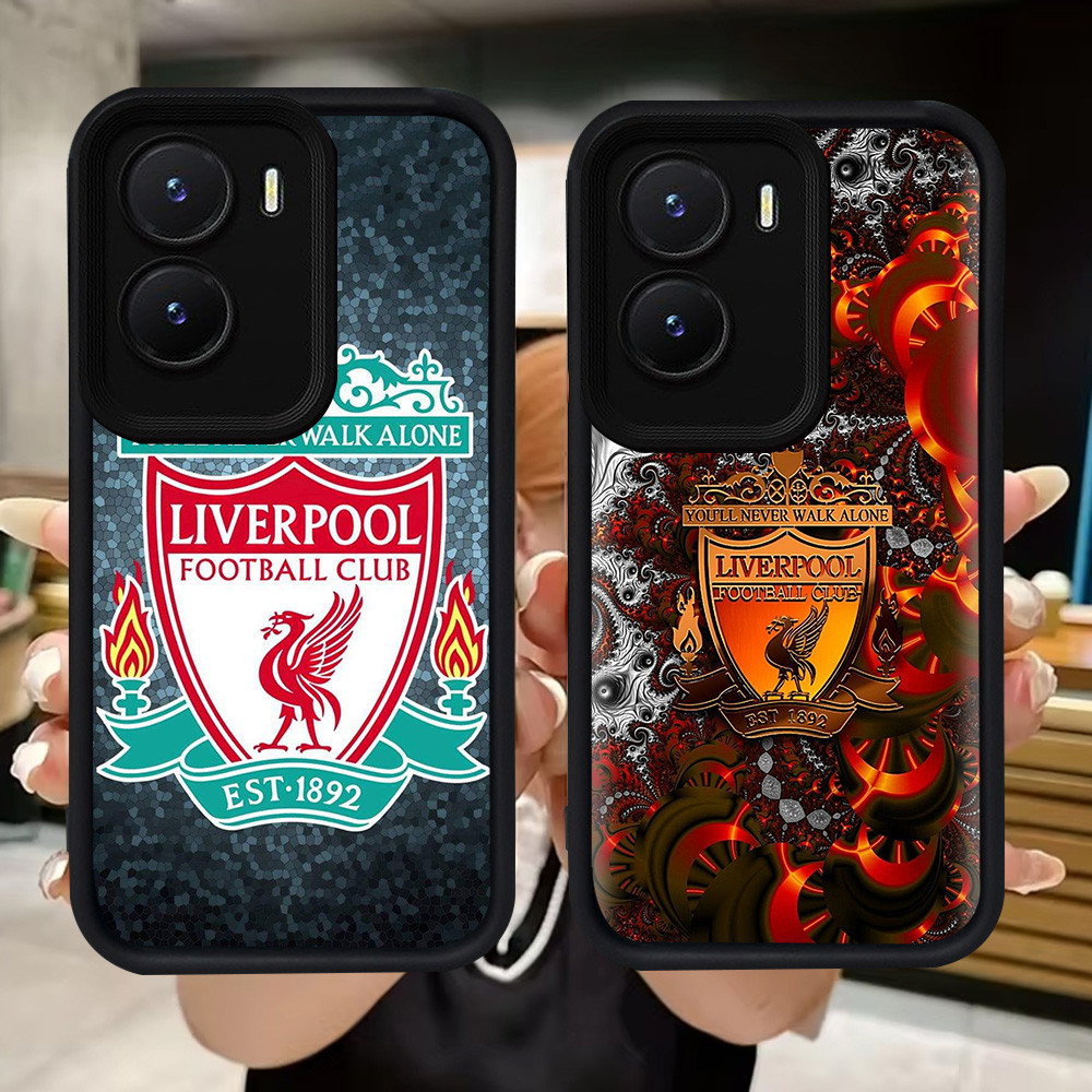 Q94 Liverpool-FC soft Casing สําหรับ VIVO Y35 IQOO Z9X Y01 Y01A Y55 Y75 Y56 Y15a Y16 Z9 Y15s Y22s Y2