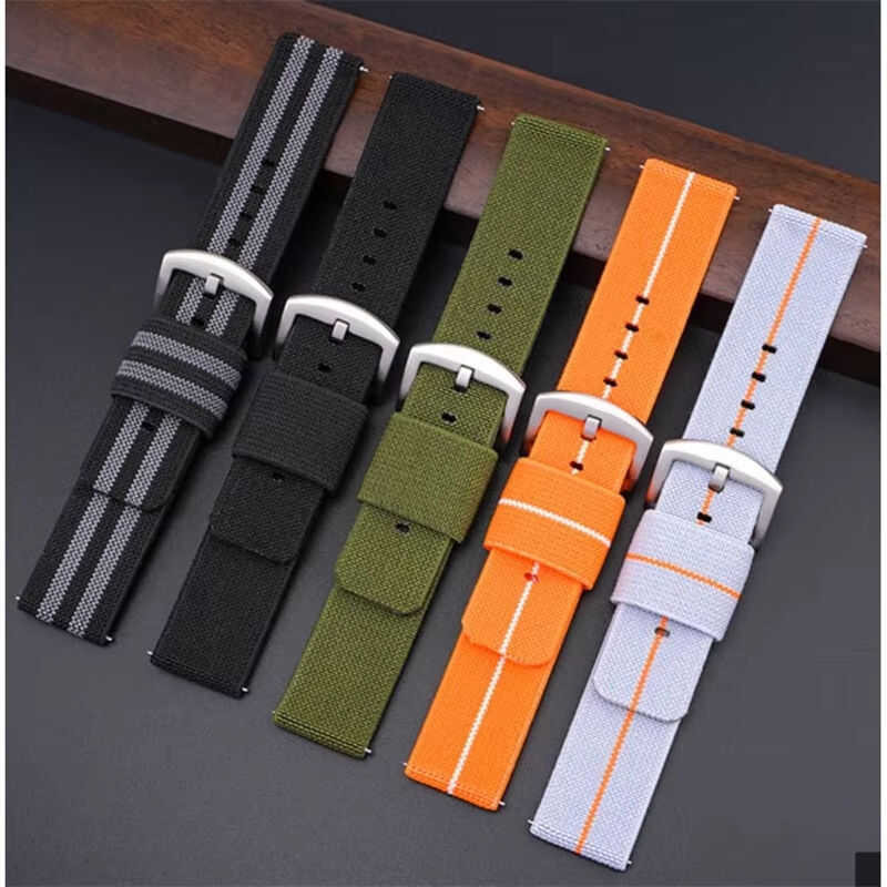 18Mm Aotelayer 20Mm 22Mm 24Mm Quick Release Nylon Watchband High Quality Men Universal Replacement
