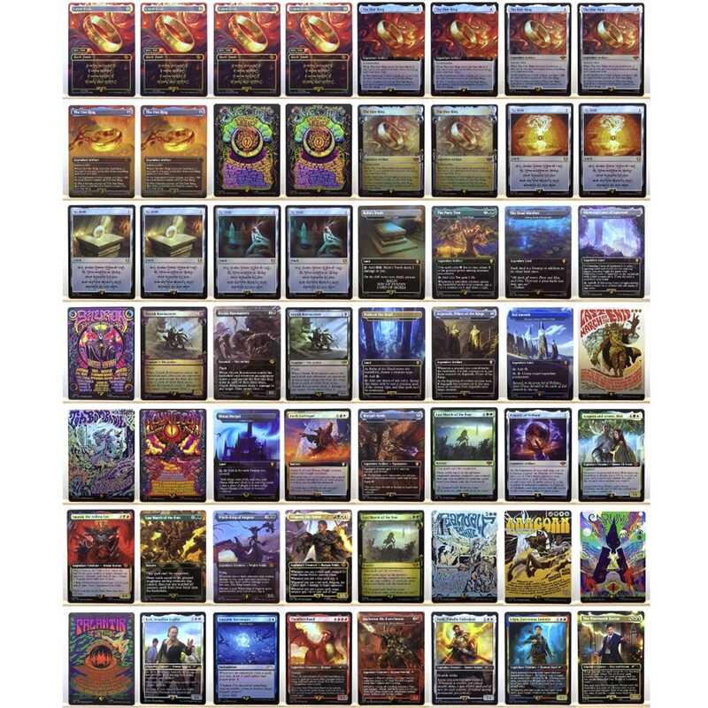 TCG ชุดการ์ด ครบชุดสำหรับเล่นที่บ้าน Proxy magical power9 beta fetch lands VMA dual shock land The O