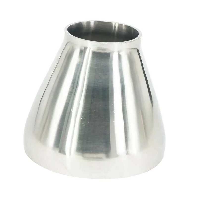 108-45 108-38 108-51 108-57 108-63 108-76 108-89 108-102mm ลดขนาด O.D 304 สแตนเลสสุขาภิบาล ข้อต่อท่อ