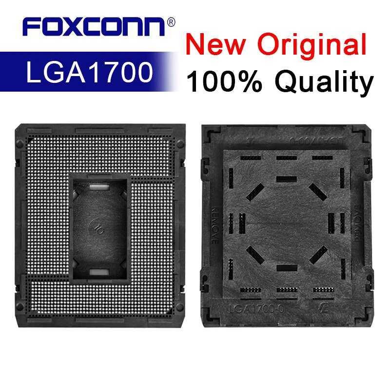 Foxconn ซ็อกเก็ต ของแท้ 100% ใหม่ LGA LGA1700 1700 สำหรับเมนบอร์ดพีซี ฐาน CPU ที่ยึดบัดกรี BGA พร้อม