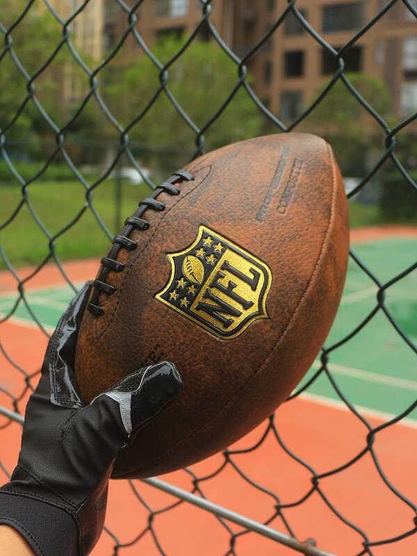 American Football Game Training Ball Vintage Touchdowns Rugby Ball Size 3 Size 6 Size