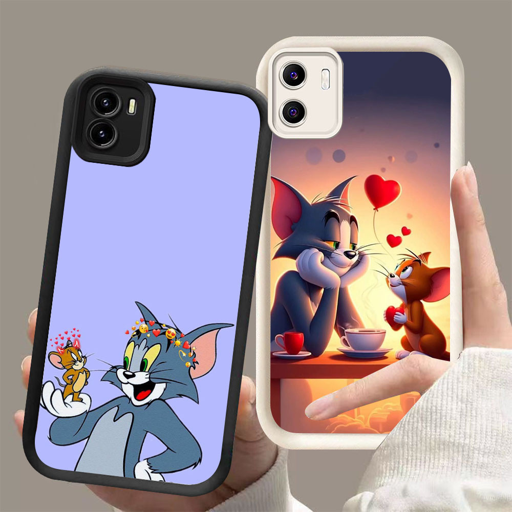 YZ-68Funny Tom และ Jerry Cool สําหรับ VIVO Y15S Y33S Y22s Y33E Y55 Y55S Y22 Y15a Y01 5G