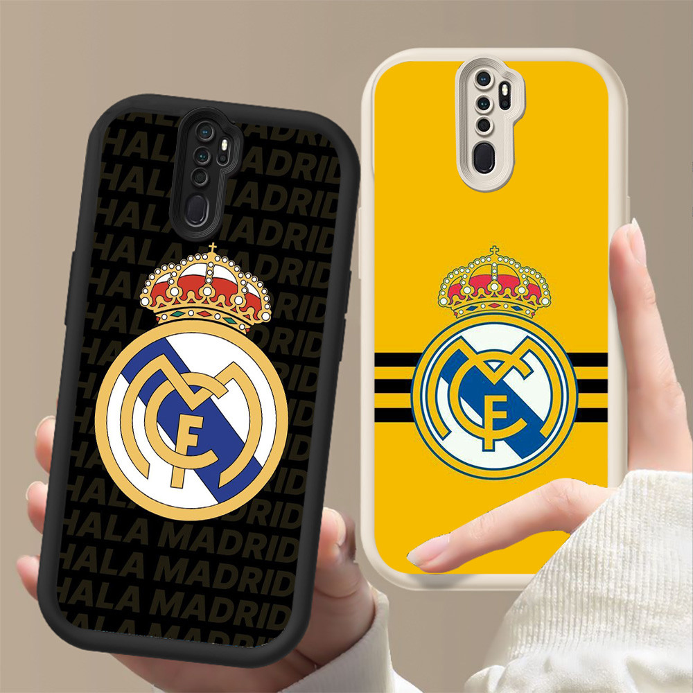 ปลอกกันกระแทกสําหรับ OPPO A9 A5 F11 Reno 8T 2Z 2F Pro FF-28 real madrid